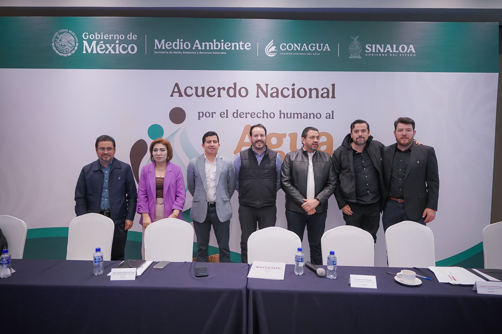 Garantizando el derecho humano al agua y la sustentabilidad en Sinaloa, de acuerdo al Plan Nacional Hídrico firmado por la Presidenta Claudia Sheinbaum, se llevó a cabo el foro de participación con empresarios, representantes del sector agrícola y de los módulos de riego