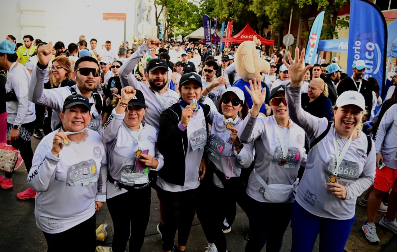-	Atletas participantes en el XXXIV Maratón Internacional de Culiacán agradecen la atención de los especialistas en rehabilitación física de la UAS