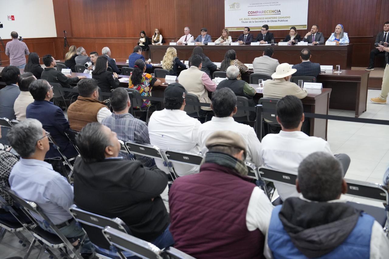 -	Secretario de Obras Públicas comparece ante el Congreso del Estado y destaca inversión por más de 5 mil 500 mdp en obras con sentido social