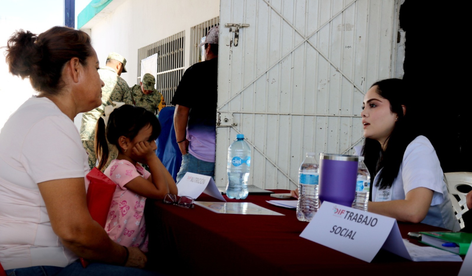 -	Participan elementos de Marina, Bienestar, Salud entre otras.
