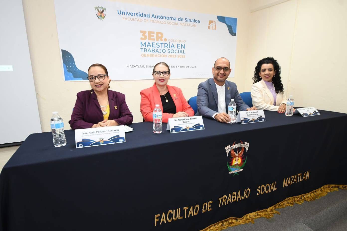 En 3er. Coloquio Maestrante de la Facultad de Trabajo Social Mazatlán, presentan resultados de sus investigaciones