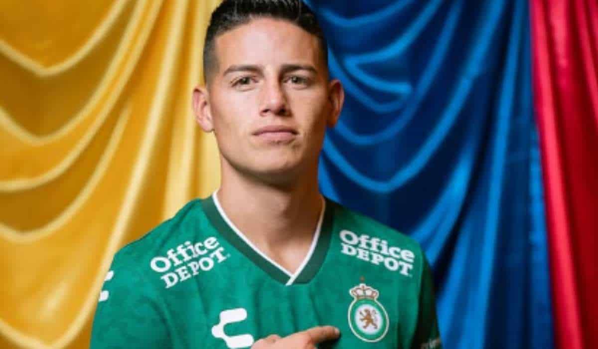 -	El Club León anunció en la previa la contratación del futbolista colombiano James Rodríguez, el cual sacude a la Liga MX