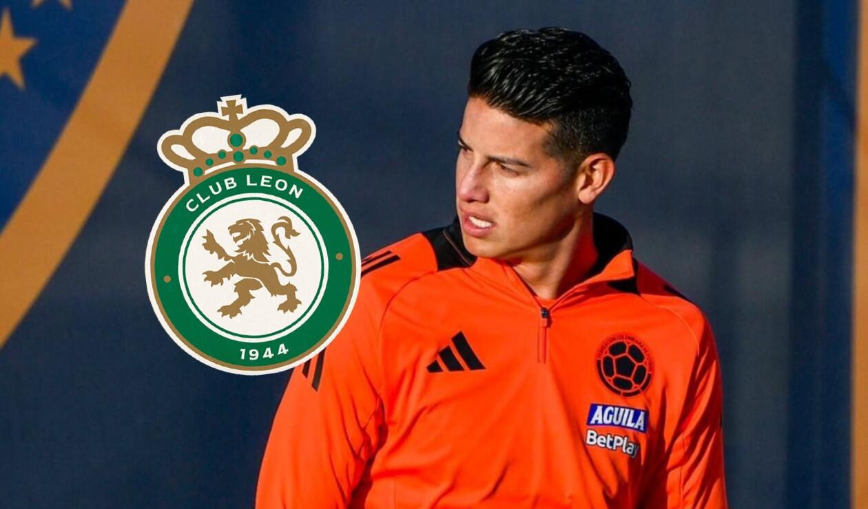 -	El Club León anunció en la previa la contratación del futbolista colombiano James Rodríguez, el cual sacude a la Liga MX