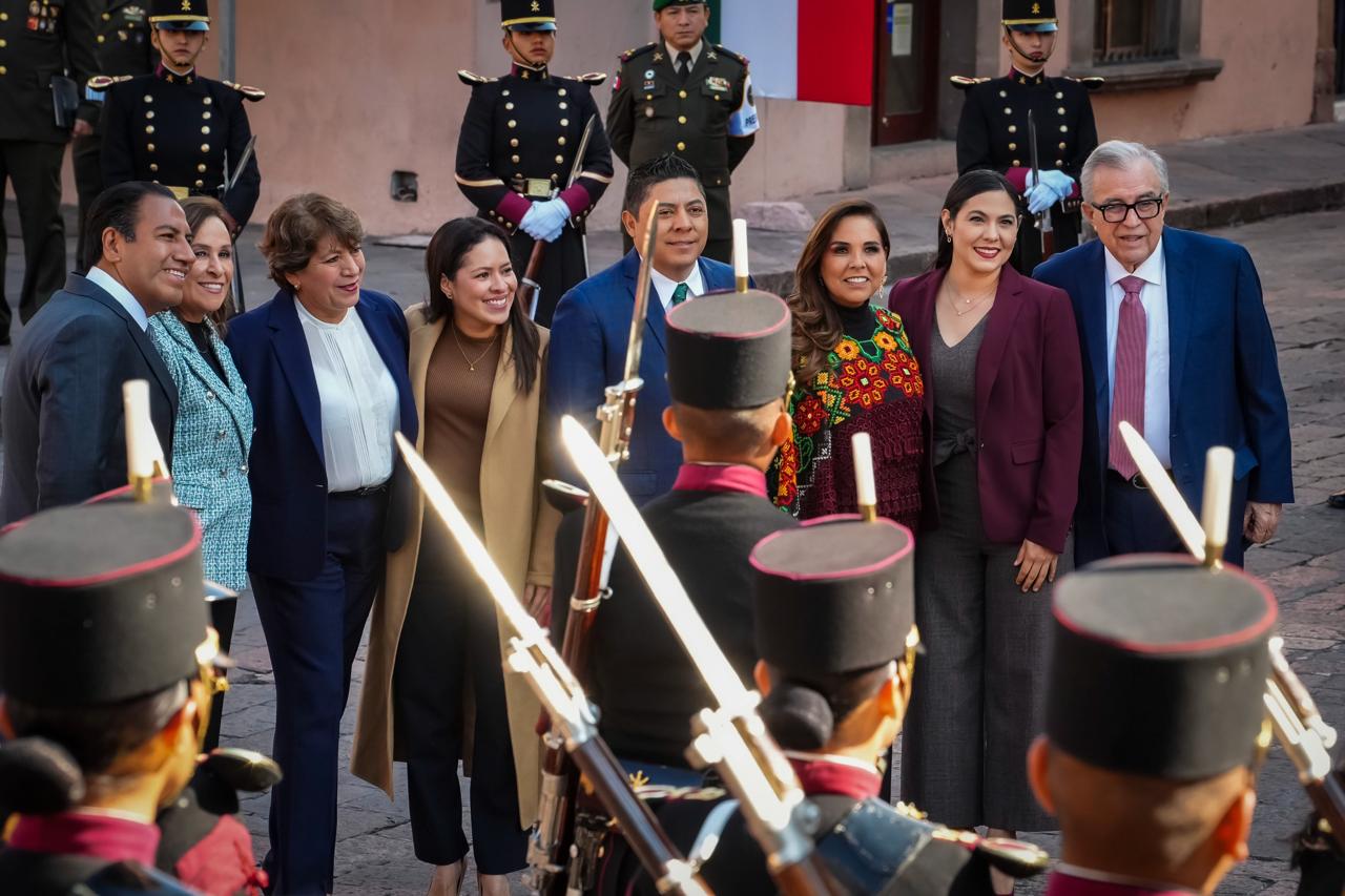 “Es un honor vivir este momento histórico con la primera mujer presidenta de México”: RRM