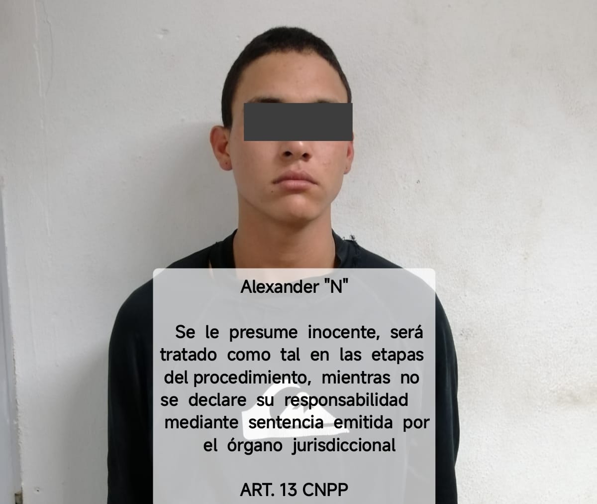 -	Por la probable participación en el delito de robo con violencia, dos jóvenes fueron puestos a disposición de la autoridad competente