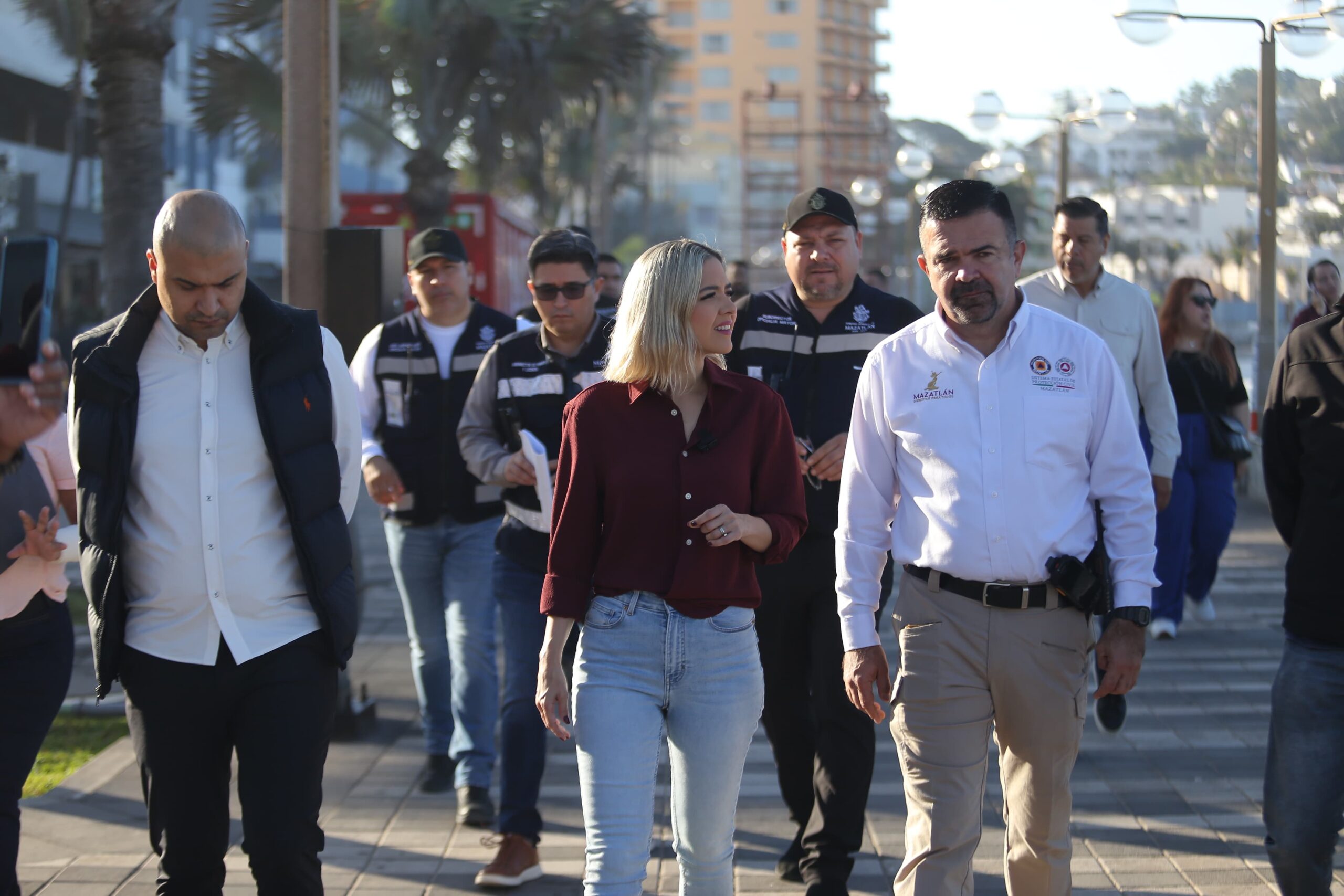 La Presidenta de Mazatlán, Estrella Palacios Domínguez, reitera su invitación a locales y turistas a disfrutar de la máxima fiesta porteña