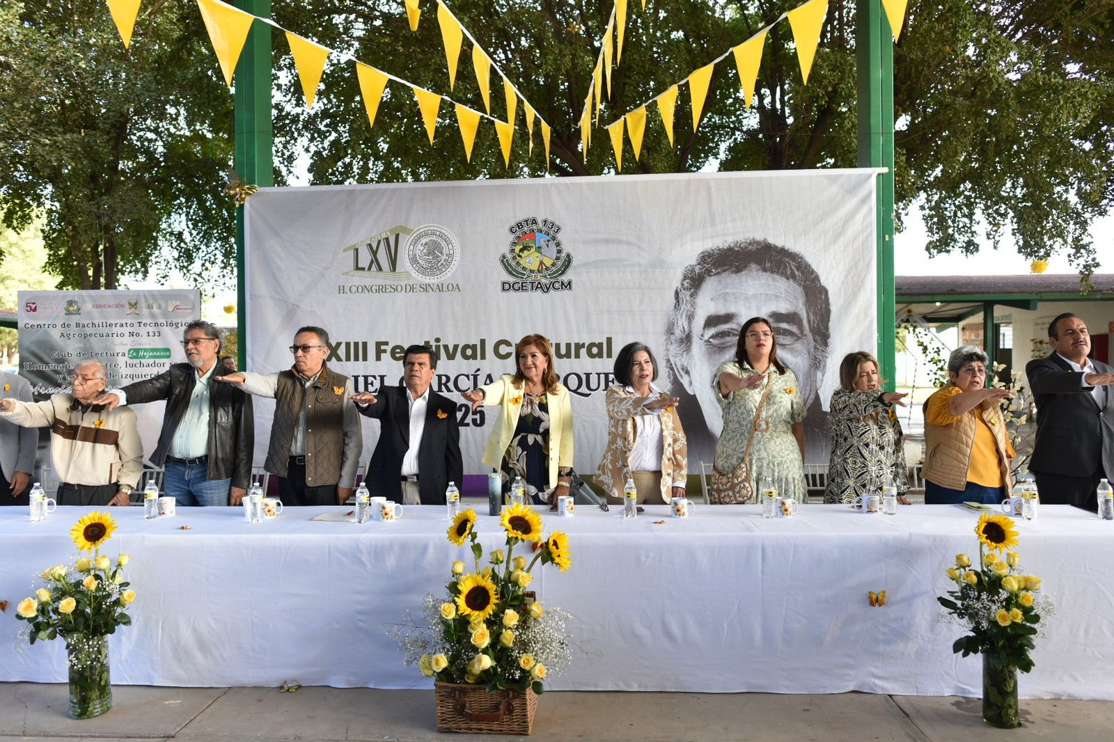 -	Diputada Guerra Ochoa destaca el poder transformador de la cultura en el Festival de Gabriel García Márquez, en Recoveco, Mocorito 