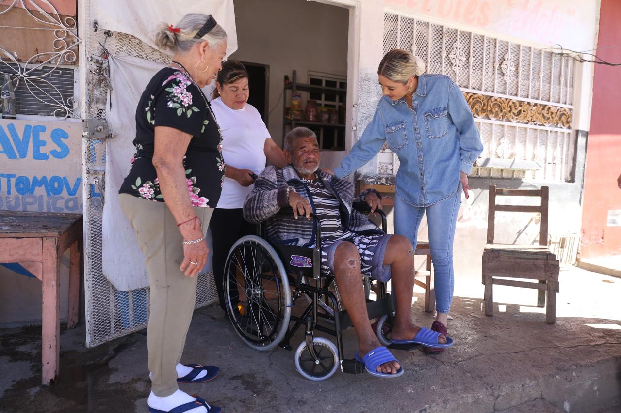 El Gobierno Humanista que encabeza Palacios Domínguez también tramita la pensión universal, atención médica y despensa para el septuagenario 