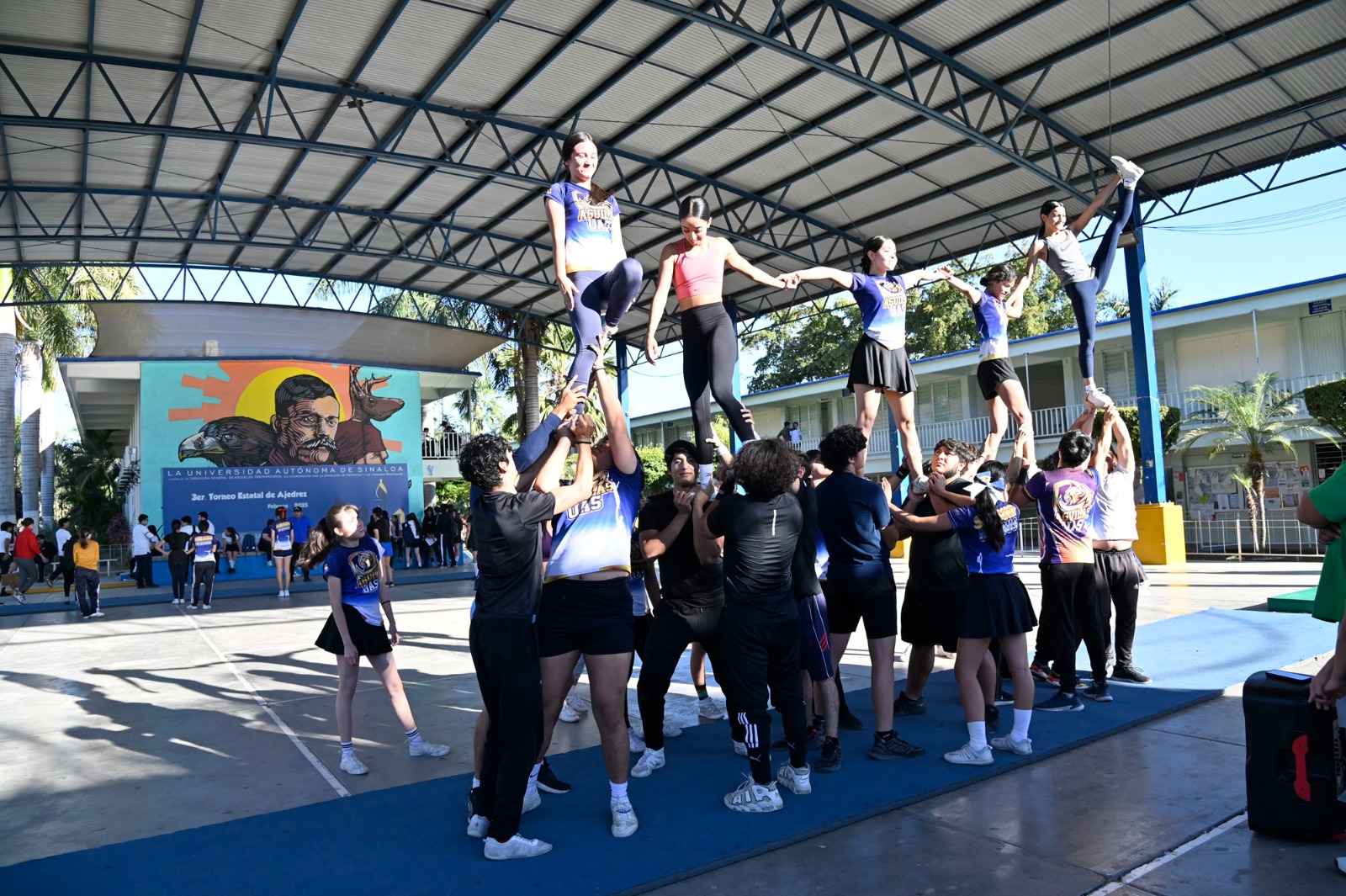 - Lista la Porra Oficial Águilas UAS para brillar en su primera e histórica participación en los Juegos Nacionales Universitarios de la ANUIES