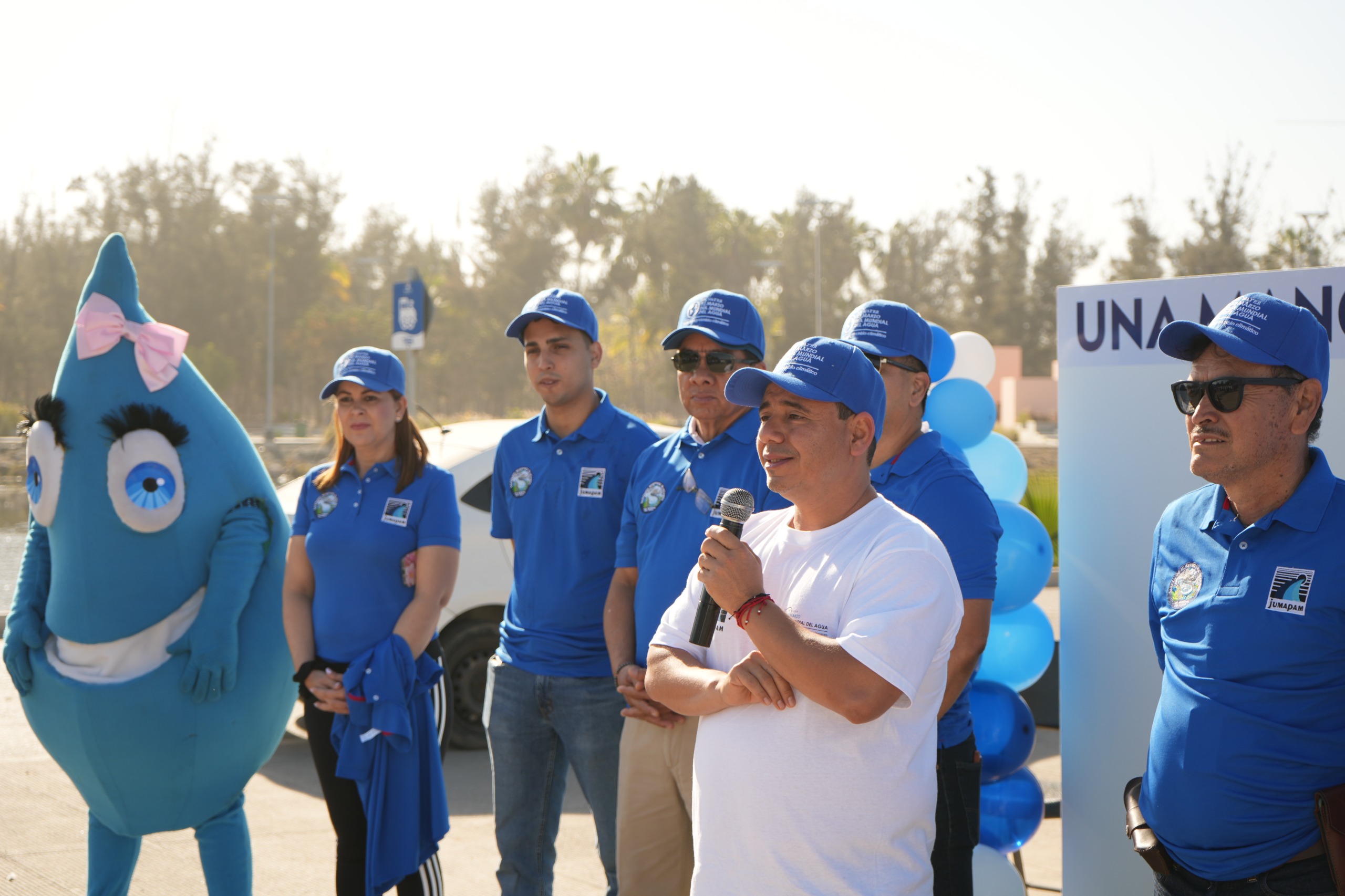 - Miden desafíos 8 equipos de trabajadores y 3 infantiles.
- Compiten y conviven colaboradores de la institución, como parte de las actividades de la Semana del Agua JUMAPAM 2025