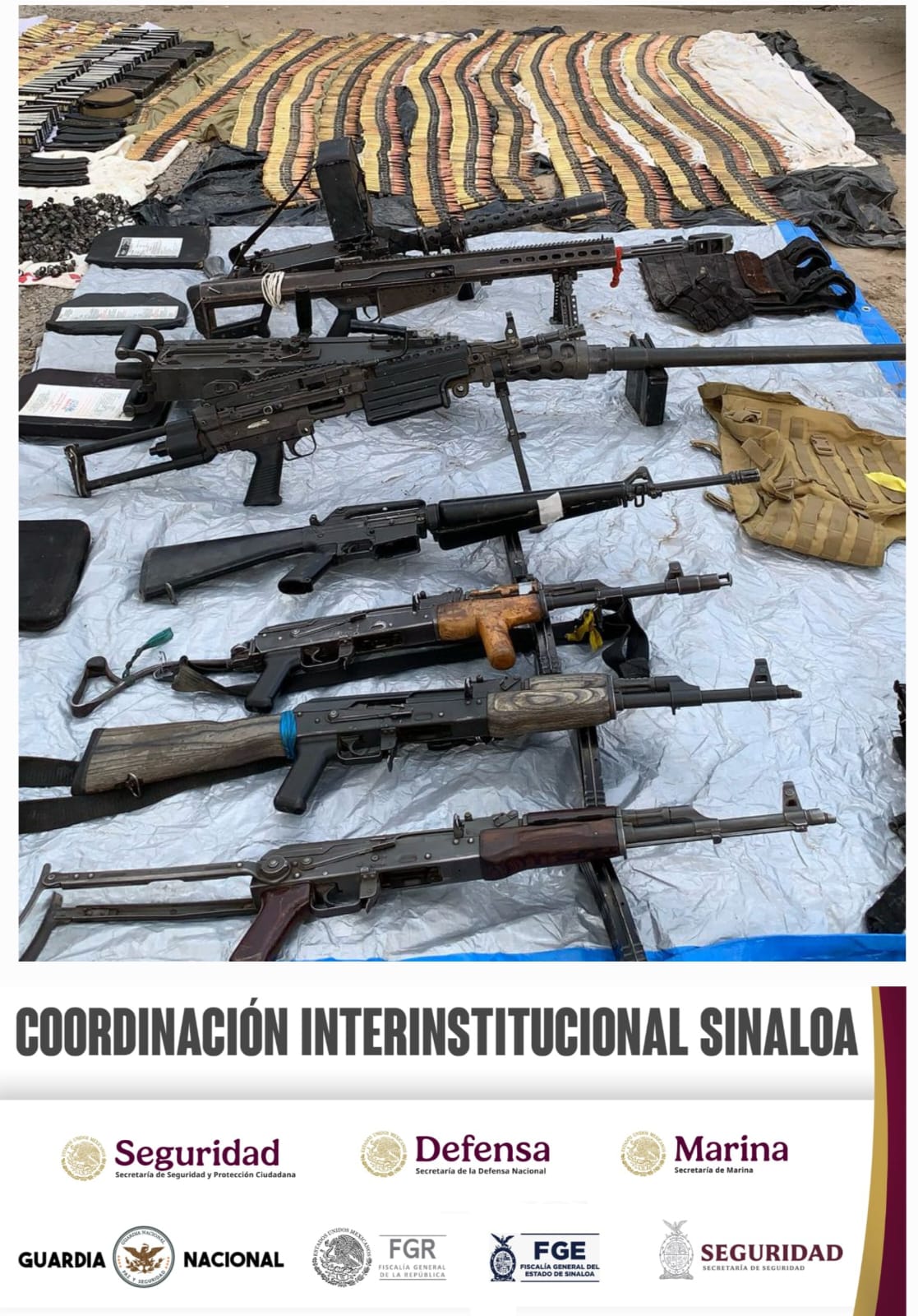 - En Concordia, el Grupo Interinstitucional asegura vehículo blindado y modificado tipo monstruo, además de armamento y municiones.