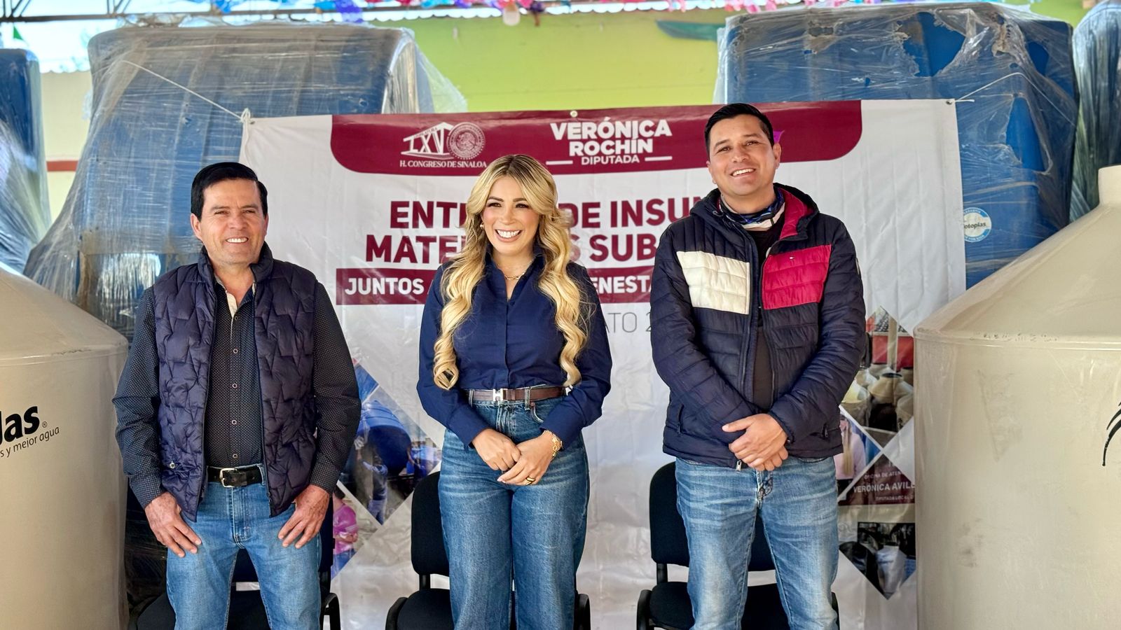 Convenio de Verónica Avilés Rochín con Congregación Mariana Trinitaria beneficia a familias de la sierra