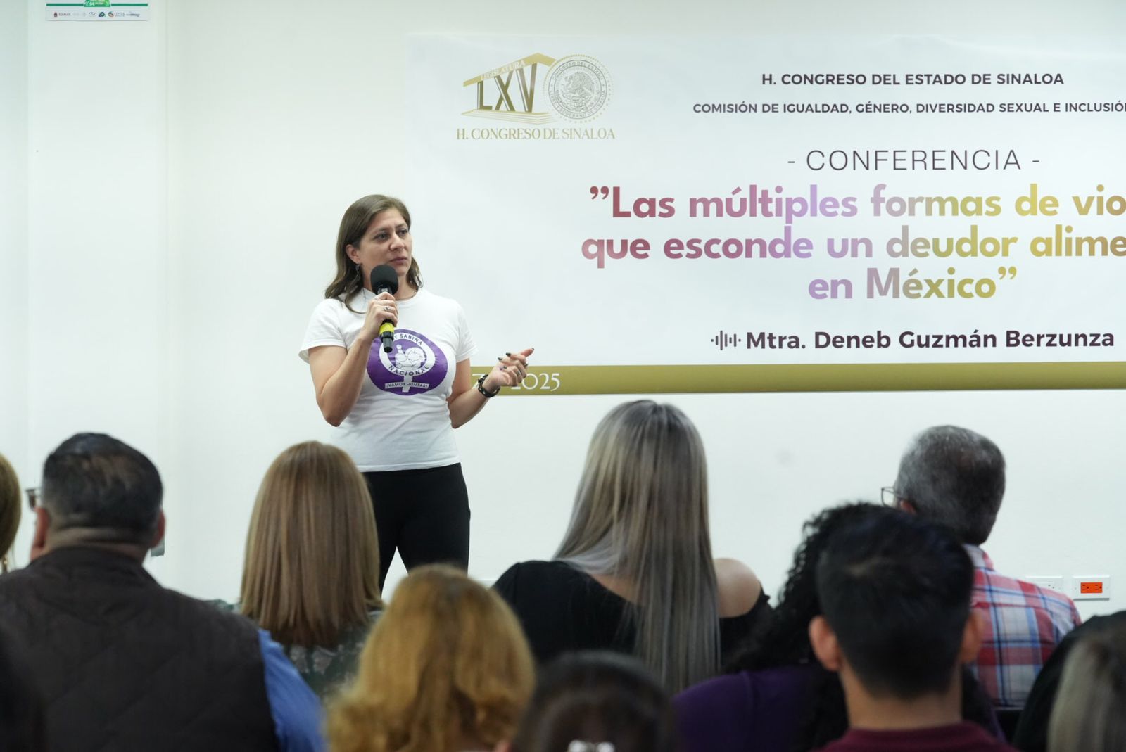 La Comisión de Igualdad, Género, Diversidad Sexual e Inclusión del Congreso del Estado de Sinaloa realizó una conferencia titulada "Las múltiples formas de violencia que esconde un deudor alimentario en México", evento que busca visibilizar más allá del incumplimiento económico que afecta a miles de mujeres y menores.