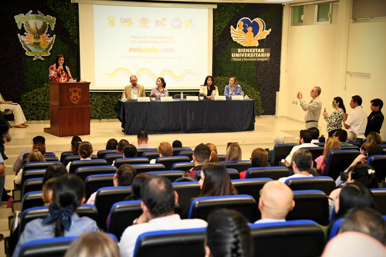 Para reafirmar su compromiso activo en favor de la inclusión, firma la UAS convenio de colaboración con el Colectivo Sinaloa Incluyente A.C.