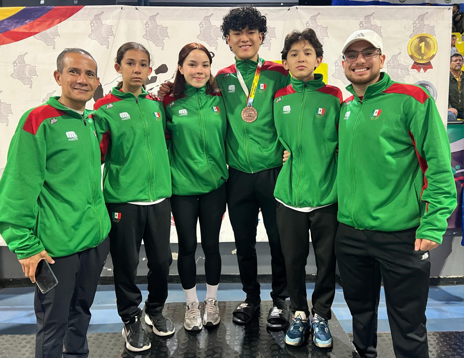 La Selección de México logra el 1-2 en la categoría Sub-14 en -40 kilogramos, en el certamen realizado en Zipaquirá, Colombia.