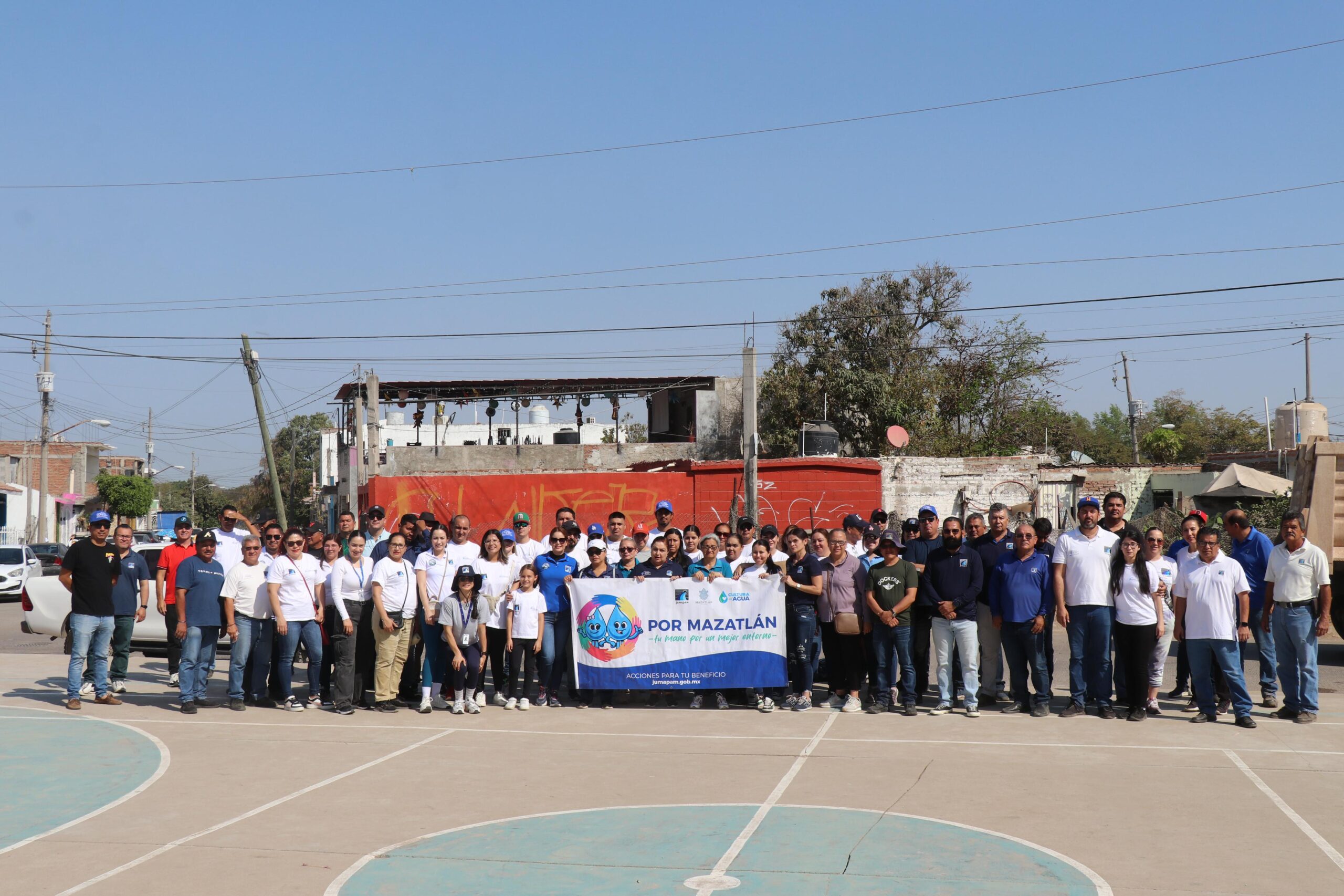 Se realiza la edición número 34 de la Jornada de Servicios “Por Mazatlán, tu mano por un mejor entorno”, con óptimos resultados para el organismo operador al recolectarse 20 metros cúbicos de desechos sólidos y basura.