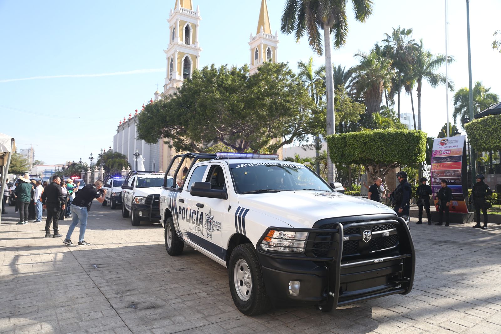 Las nuevas unidades policiacas se sumarán al Plan de Seguridad Semana Santa y Semana de la Moto 2025