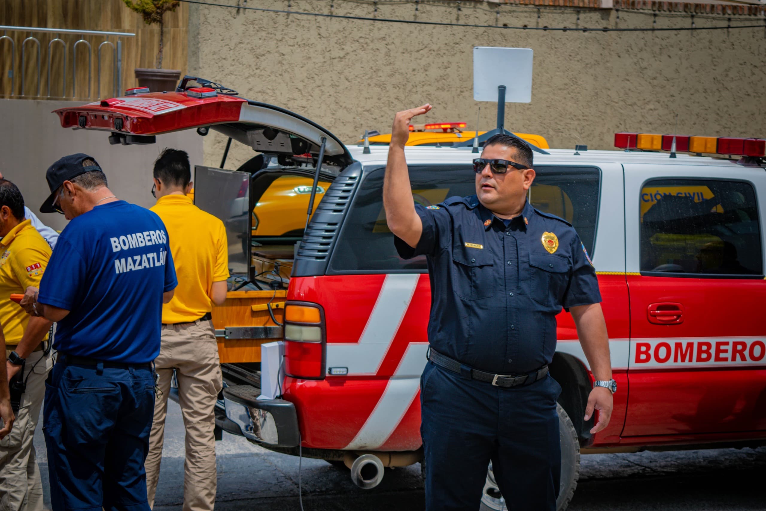 El Coordinador Municipal de Protección Civil, Óscar Roberto Osuna Tirado, señala que el objetivo de la actividad es fomentar la cultura de la protección civil en la población y que se esté preparado ante cualquier emergencia