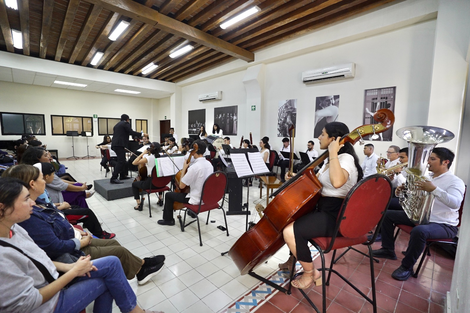 Música de películas con la Orquesta Juvenil en el pórtico del TAP este martes