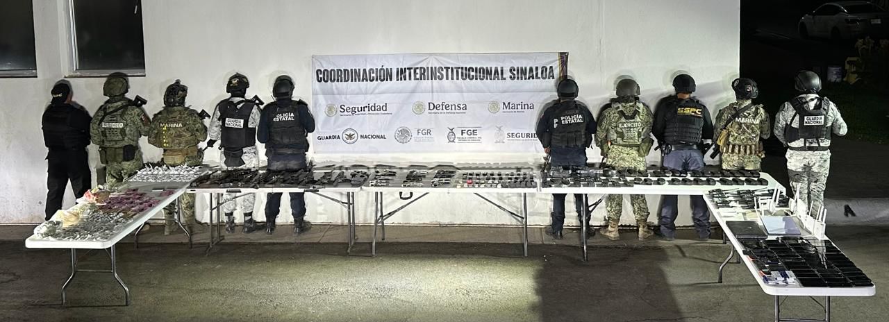 Grupo Interinstitucional toma el control del Centro Penitenciario Aguaruto, en Culiacán, después de riña entre internos