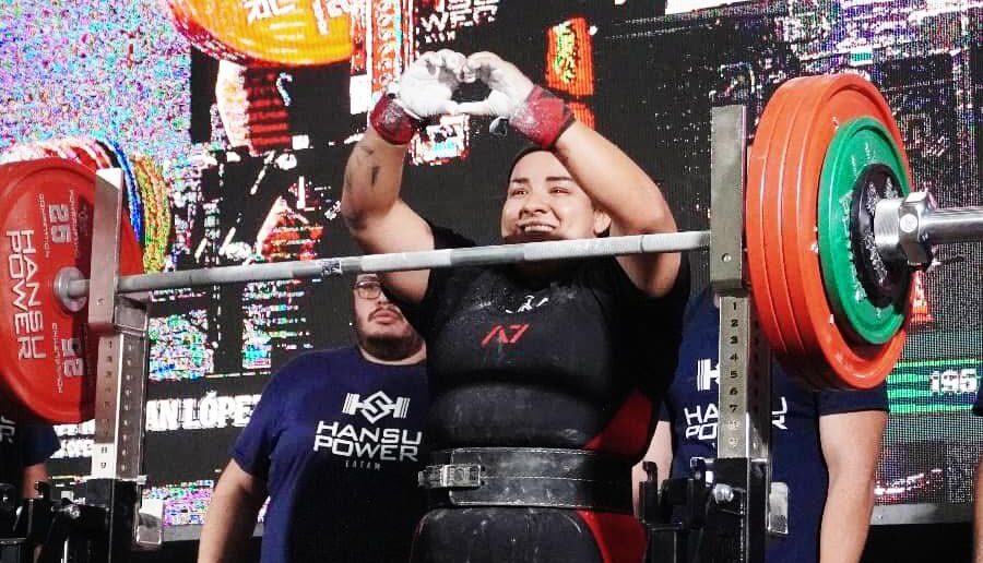 Tras cumplir con los criterios de clasificación en el Campeonato Nacional 2025 la atleta mazatleca podrá participar en el Campeonato Norteamericano de Powerlifting, a celebrarse en Islas Caimán.