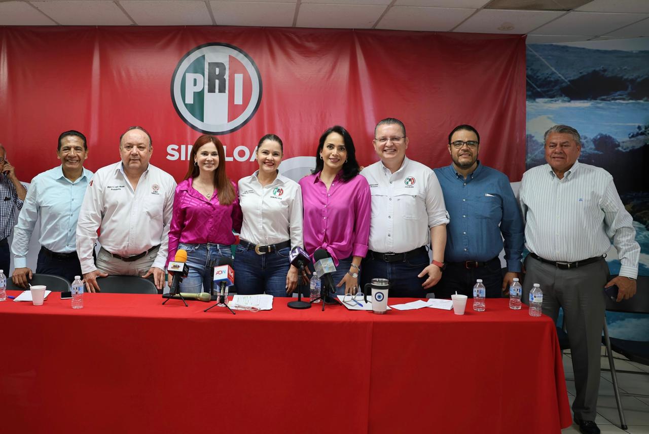 ¿A qué vino Claudia?, cuestionó la secretaria general del PRI, Liliana Cárdenas.