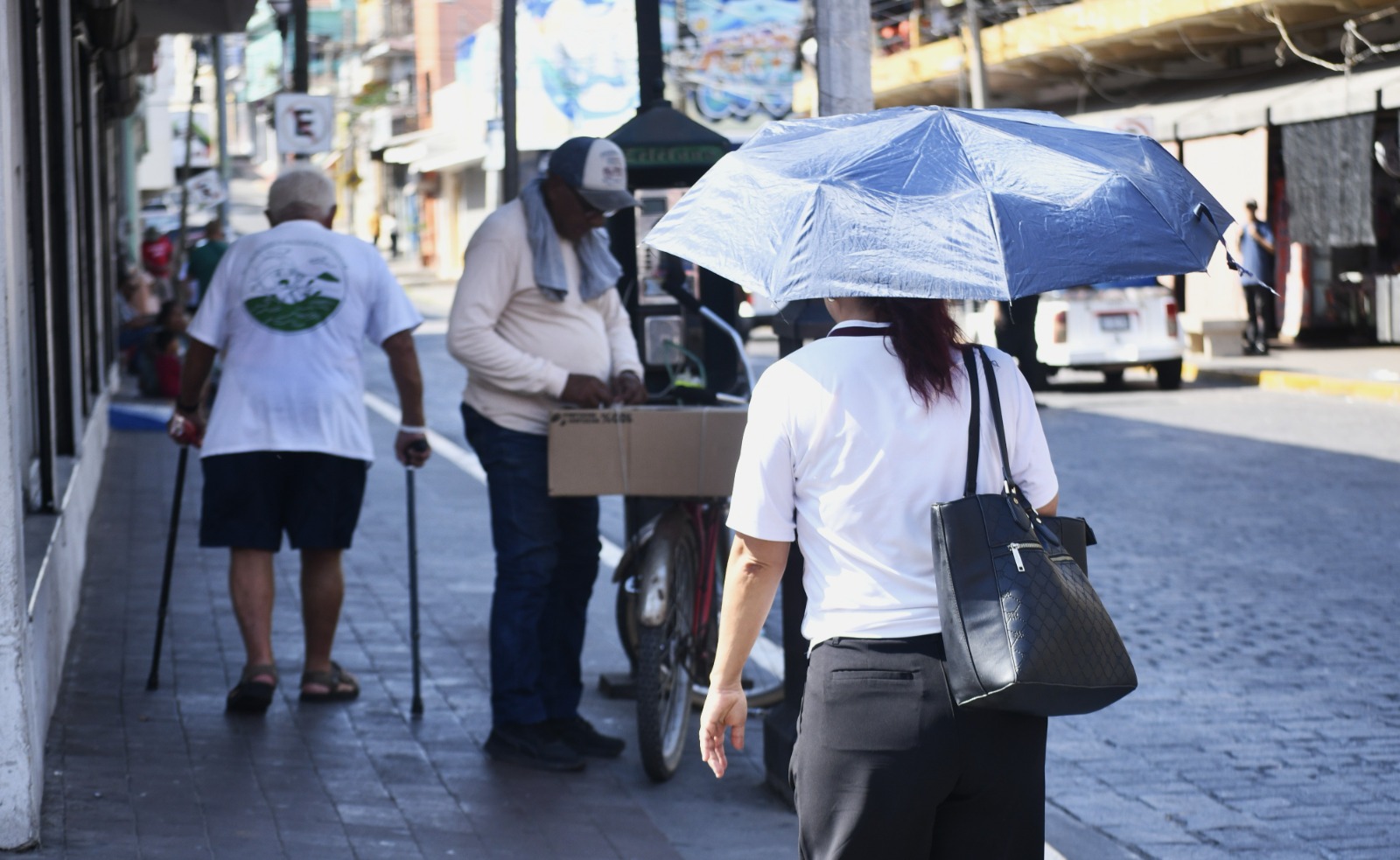 El Coordinador Municipal de Protección Civil de Mazatlán, Óscar Roberto Osuna Tirado, llama a la población evitar exponerse periodos prolongados al sol, beber abundante agua y portar prendas de vestir ligeras y claras_