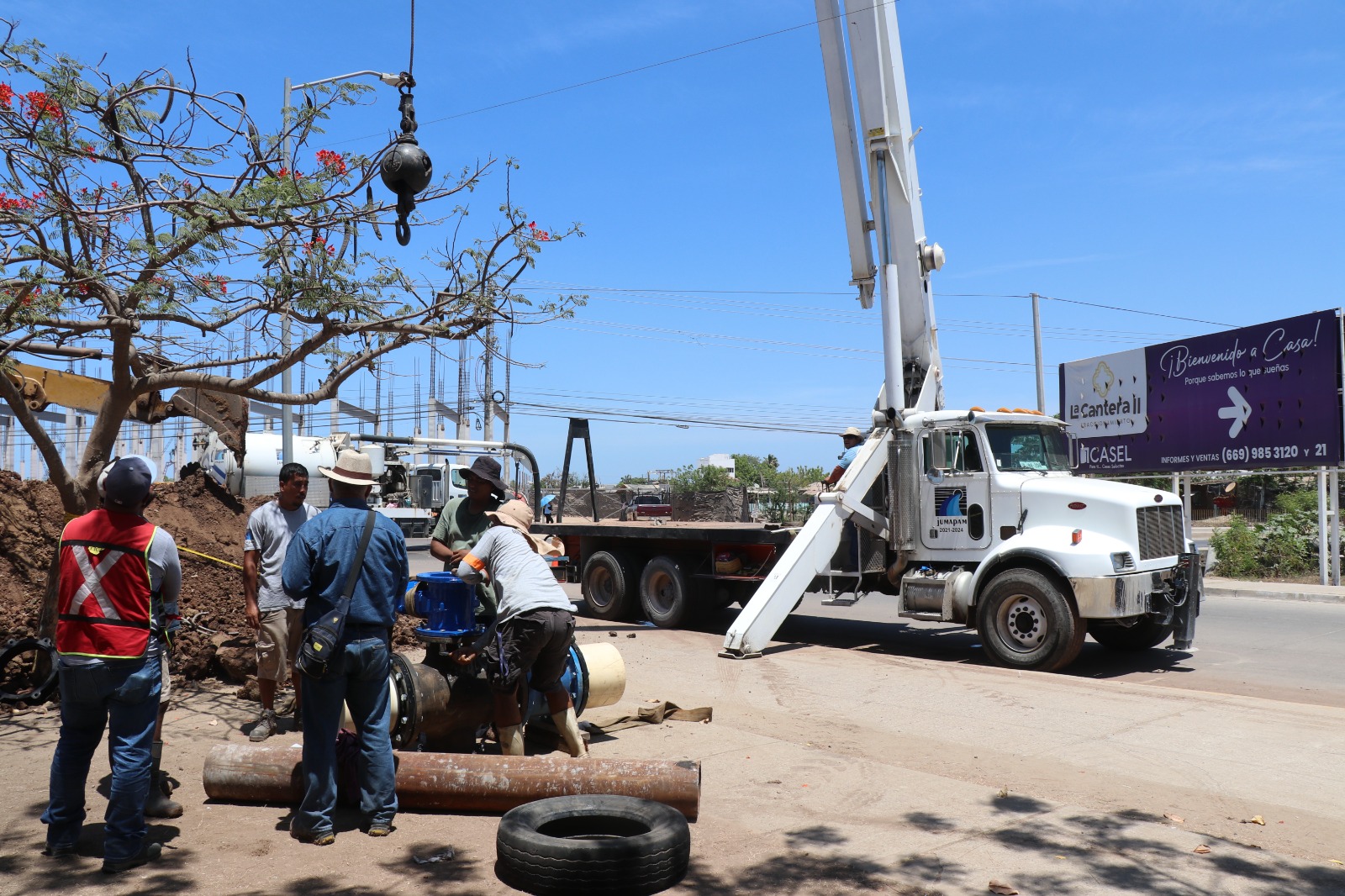 Con las modificaciones a la infraestructura instalada, será más eficiente el suministro en 38 colonias situadas en áreas en crecimiento