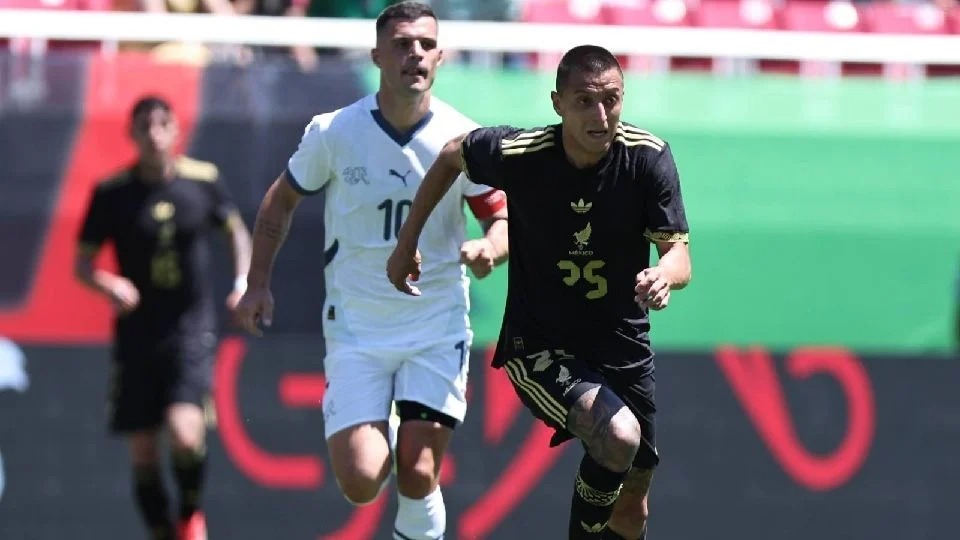 En un buen partido, Suiza doblegó a México por 4-2 este sábado en el Rice-Eccles Stadium de Salt Lake City, en Utah