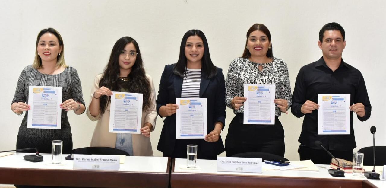 La Comisión de La Juventud, Cultura Física y Deporte, en reunión de Comisión refrendó la invitación a instituciones de educación, colegios de profesionistas y organismos de la sociedad civil para que presenten propuestas de jóvenes que hayan destacado en la academia, la ciencia y la tecnología, lo cívico o social, el arte, el deporte y lo empresarial.