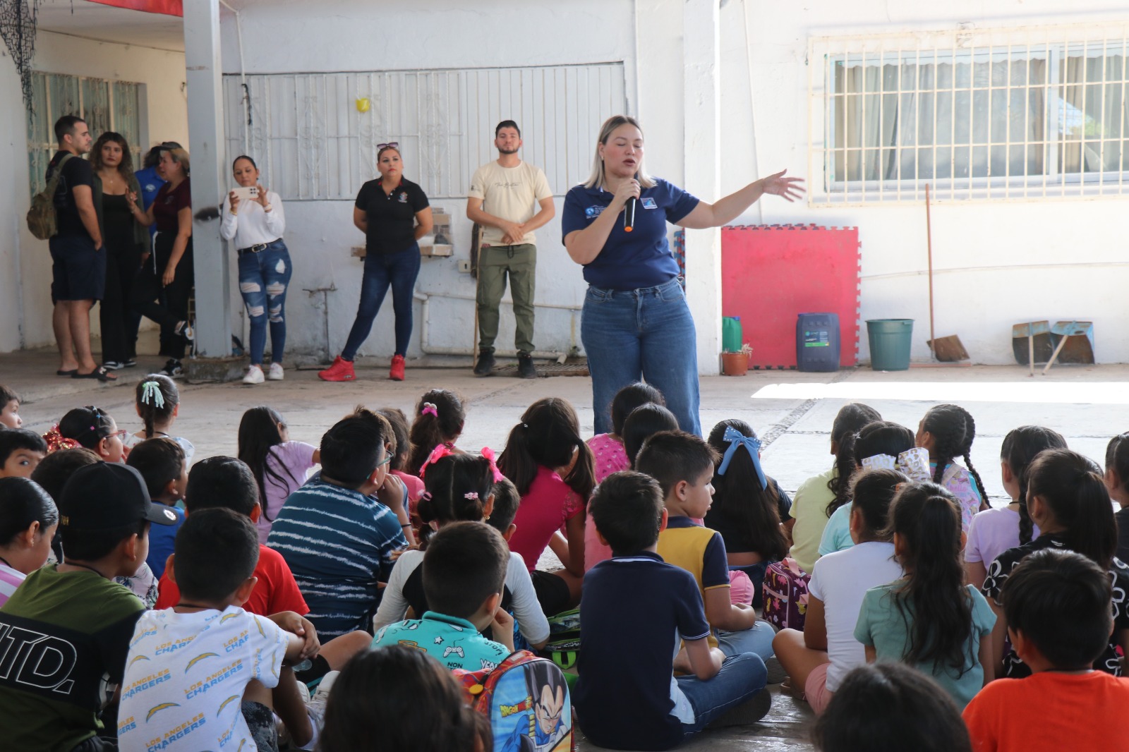  Casi un centenar de pequeños participan en una serie de actividades enfocadas al fortalecimiento de valores y buenos hábitos