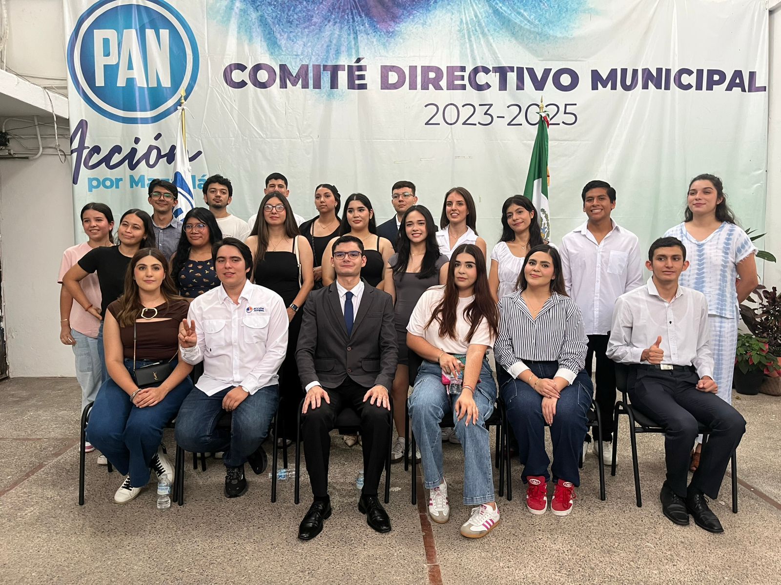 Diego Sinue Cuéllar asume la Secretaría de Acción Juvenil en Mazatlán con compromiso por la legalidad y la formación de jóvenes.