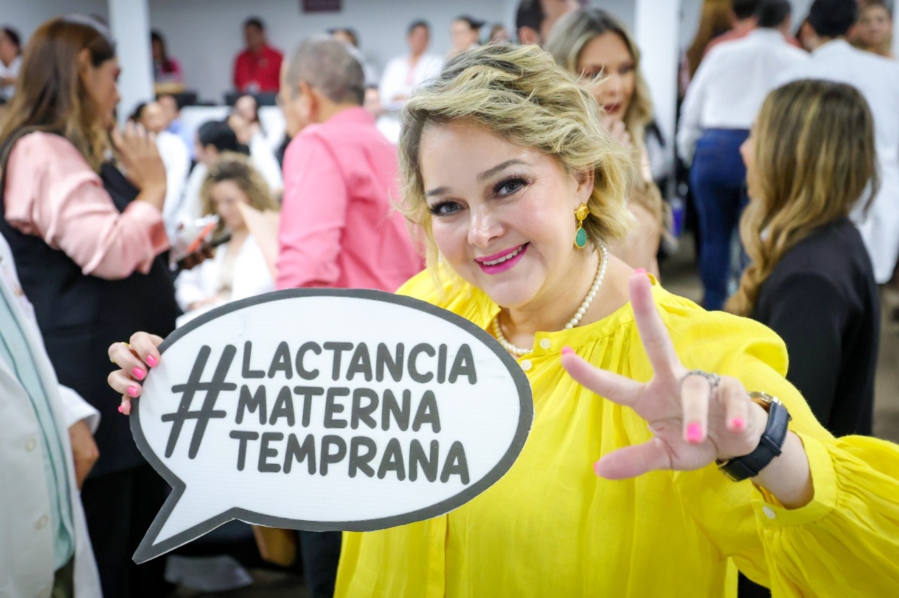 EN EL HOSPITAL DE LA MUJER INAUGURA ENEYDA ROCHA RUIZ PROGRAMA DE CAPACITACIÓN PARA LA IMPLEMENTACIÓN DE LA INICIATIVA "HOSPITAL AMIGO DE LA NIÑA Y EL NIÑO".