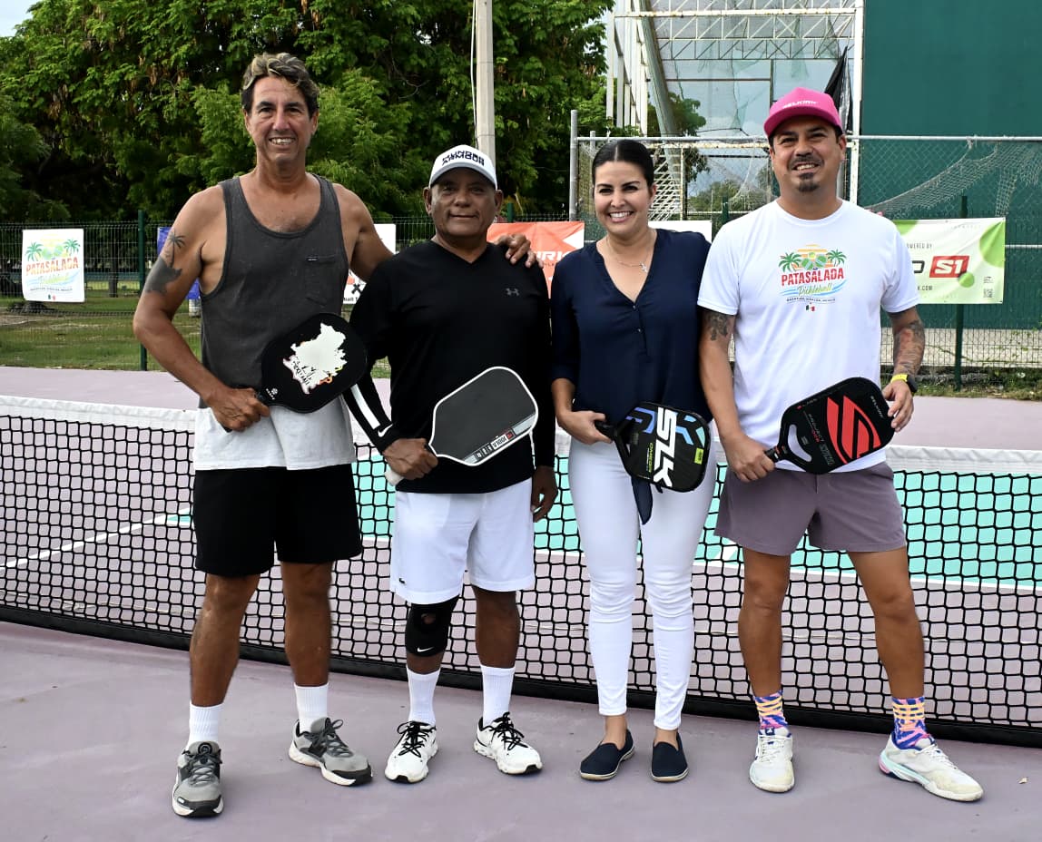 Inicia Torneo de Pickleball Selectivo Sinaloa 2025, en las canchas de la Unidad Deportiva Sahop