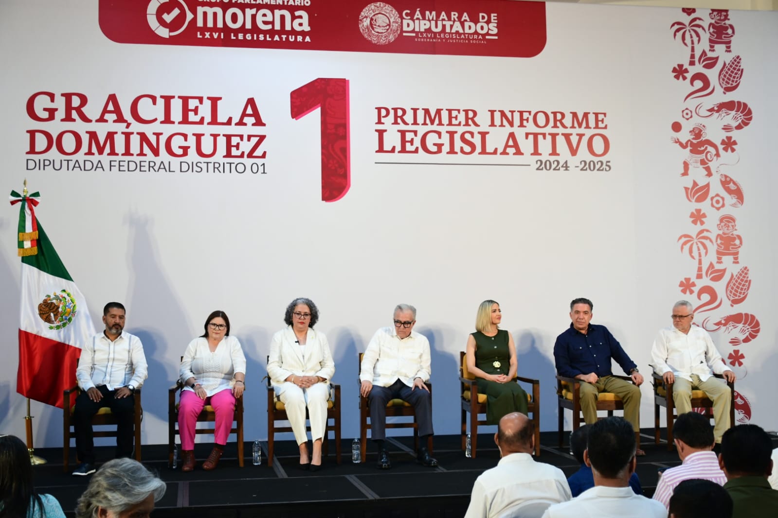 Desde el Grupo Parlamentario de MORENA refrendamos el compromiso de seguir construyendo el Segundo Piso de la Cuarta Transformación con los liderazgos de la Presidenta Claudia Sheinbaum y el Gobernador Rubén Rocha, dijo.