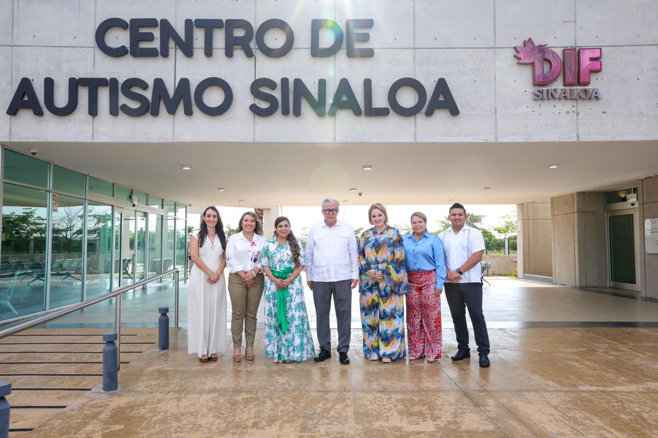 El gobernador de Sinaloa, el Dr. Rubén Rocha Moya y la Dra. Eneyda Rocha Ruíz recibieron a la presidenta estatal de SEDIF Yucatán y a su equipo de colaboradores a quienes durante dos días de trabajo se les presentará el modelo de trabajo del Centro de Autismo de Sinaloa, su marco conceptual, metodología para los diagnósticos y las áreas de atención.