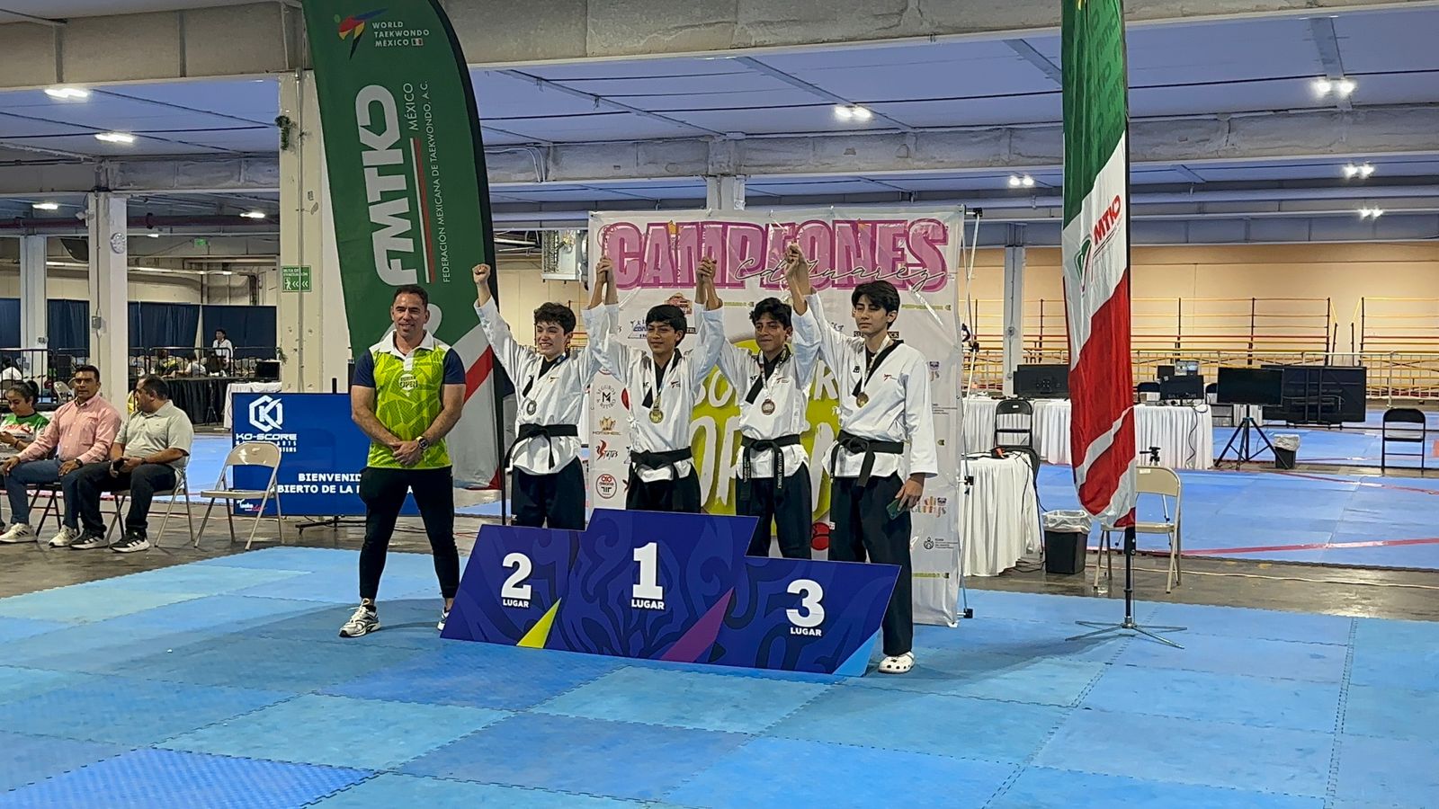 Sigue destacando la Selección Mazatlán con Carolina Urquidez y Álvaro Chávez, ambos con medallas de bronce en la modalidad de combate