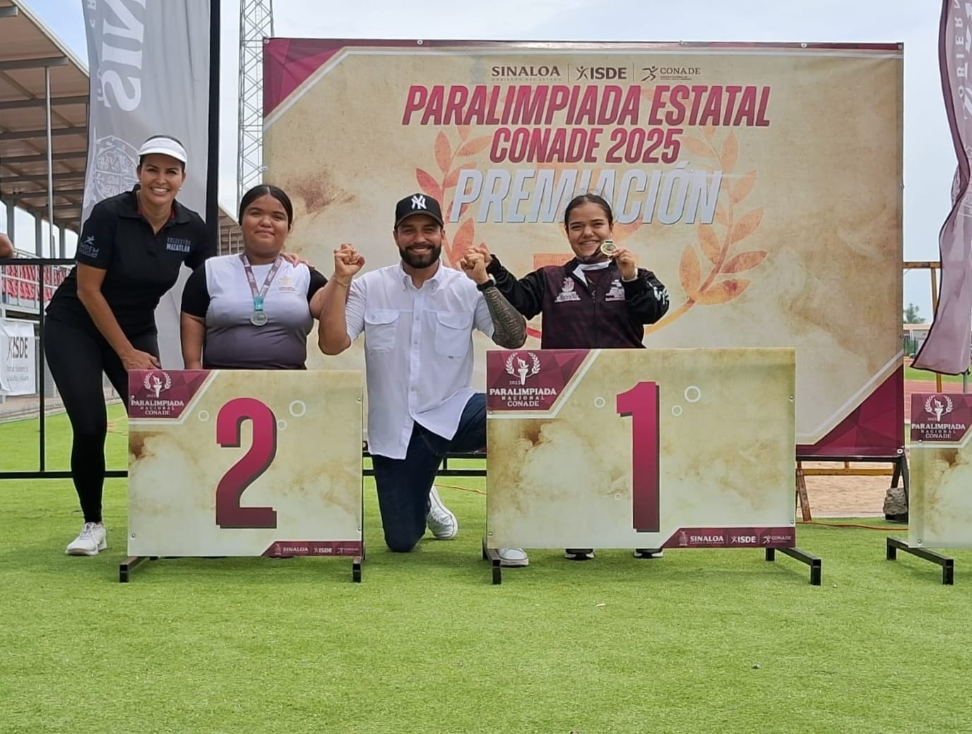 Suman más medallas en etapa estatal de la Paralimpiada Nacional Conade 2025
