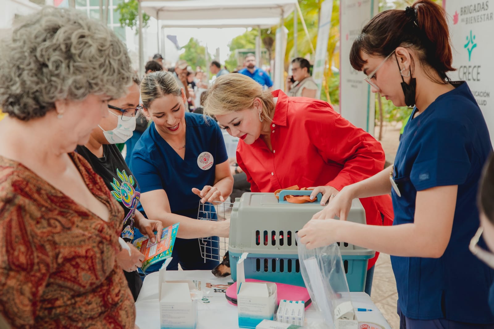 En atención a los derechos humanos de las y los sinaloenses, el gobierno del Estado y el Sistema DIF Sinaloa llevaron sus servicios y atenciones de salud, asistencia social y alimentaria para las familias del municipio de Culiacán de manera gratuita a través del programa Brigadas del Bienestar del DIF Estatal.