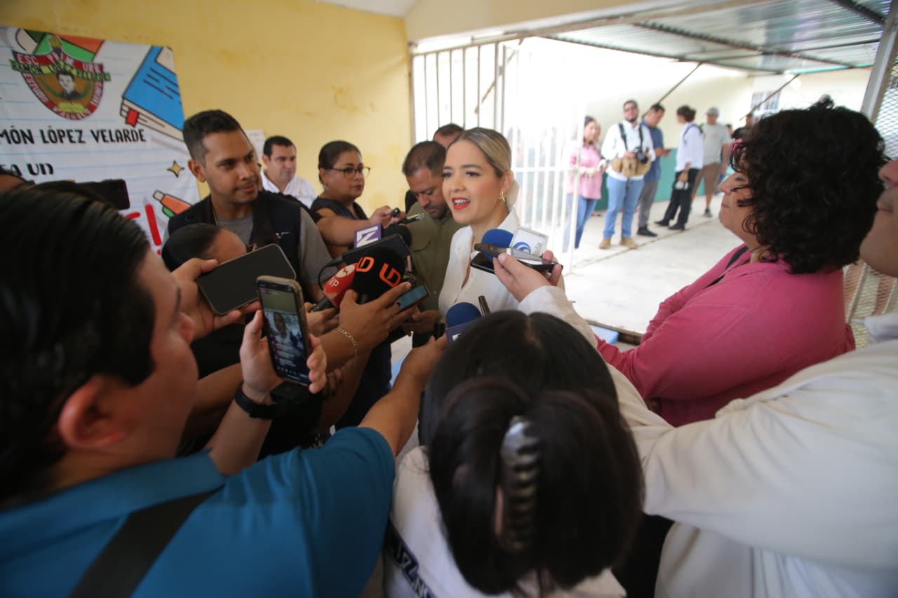 La Presidenta Municipal, Estrella Palacios Domínguez, informa sobre el arribo del crucero Navigator of the Seas como el primero del mes