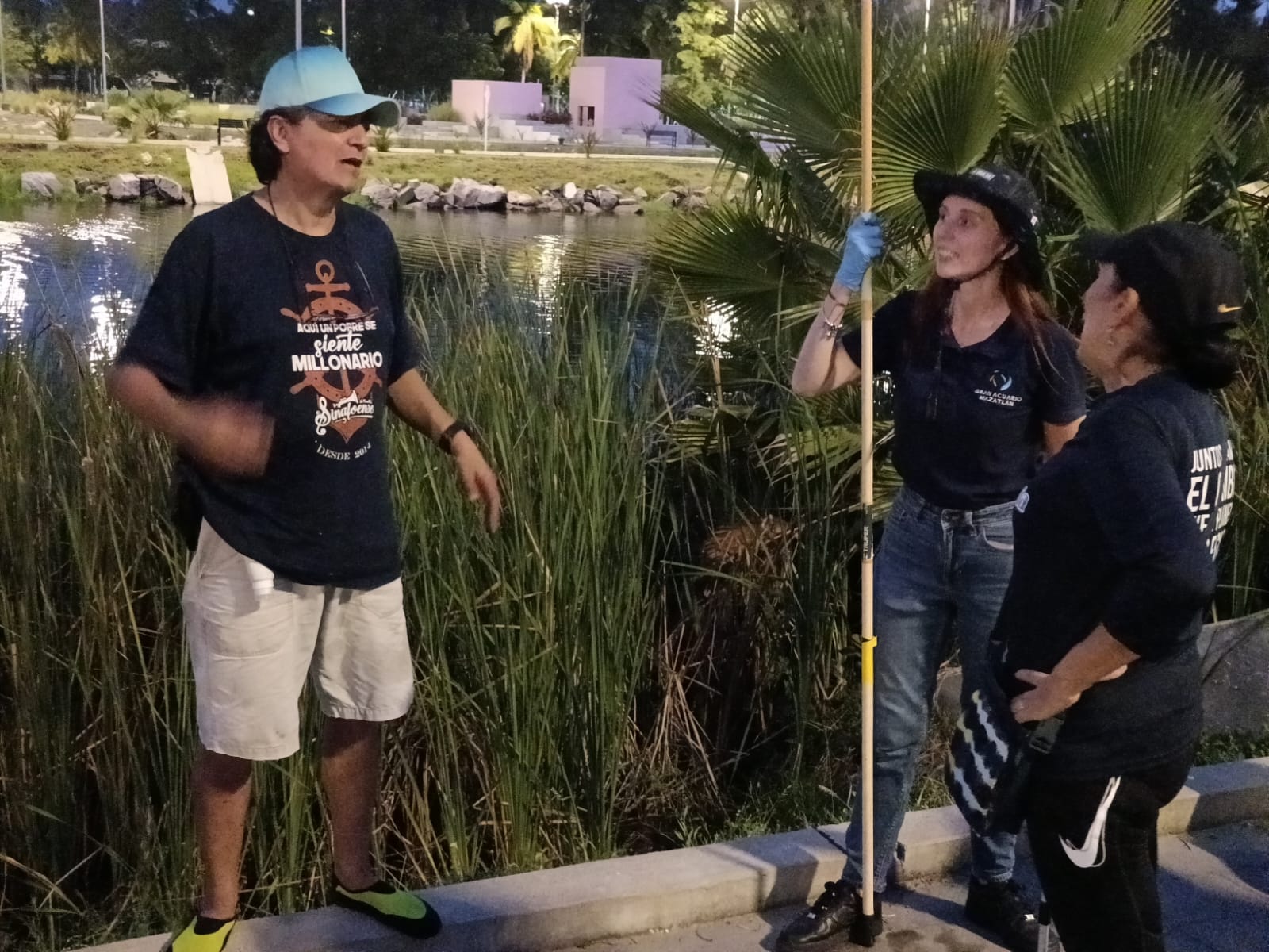 Comprometidos con la naturaleza: Gran Acuario, comunidad y organizaciones se unen para limpiar la Laguna El Camarón