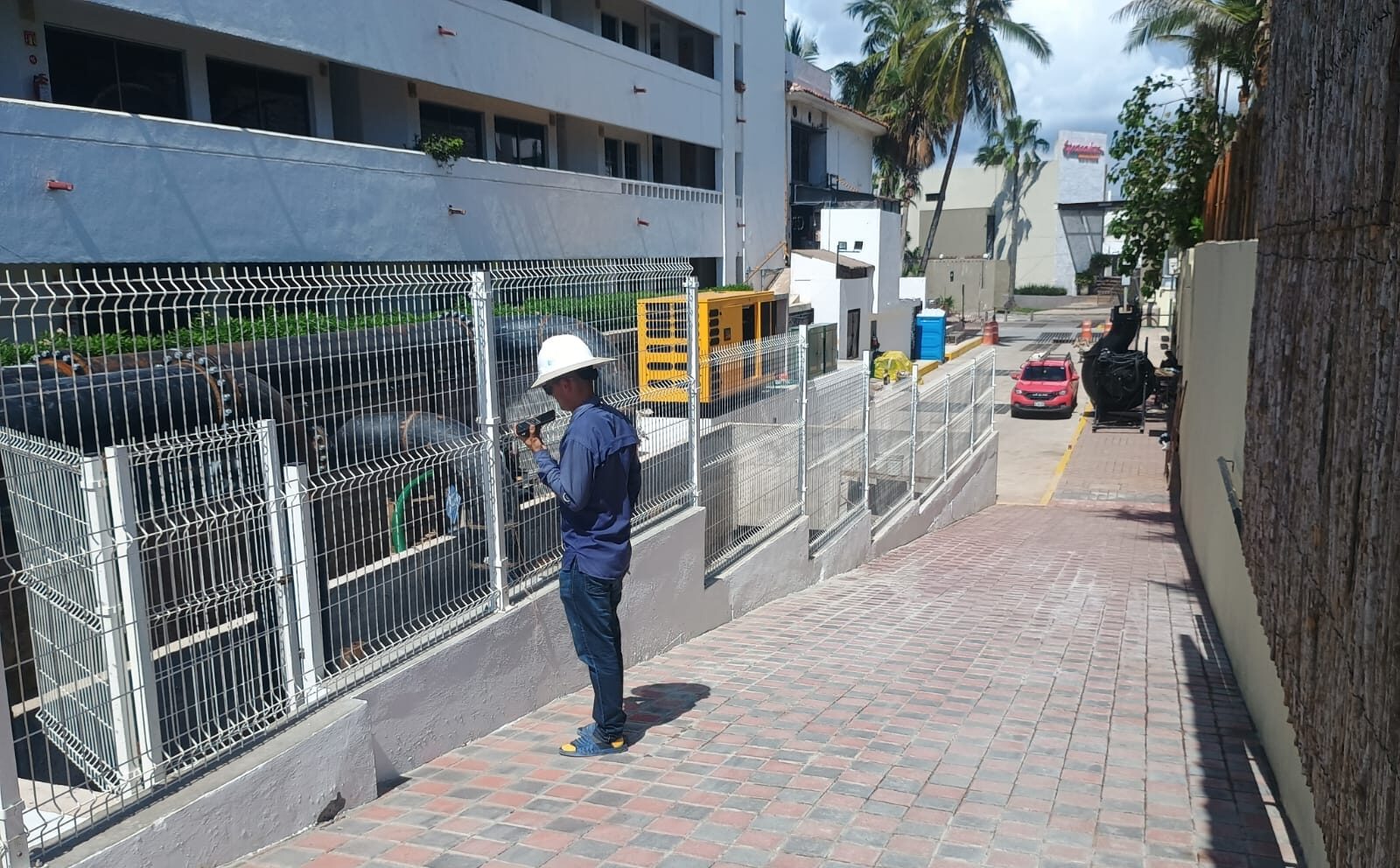 El Secretario de Obras, Raúl Montero informó que en esta obra se destinan 78.5 mdp