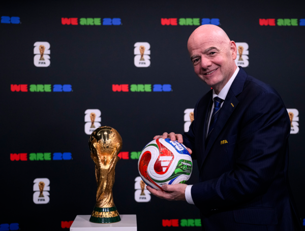 El presidente de la FIFA, Gianni Infantino, hizo la presentación oficial.
