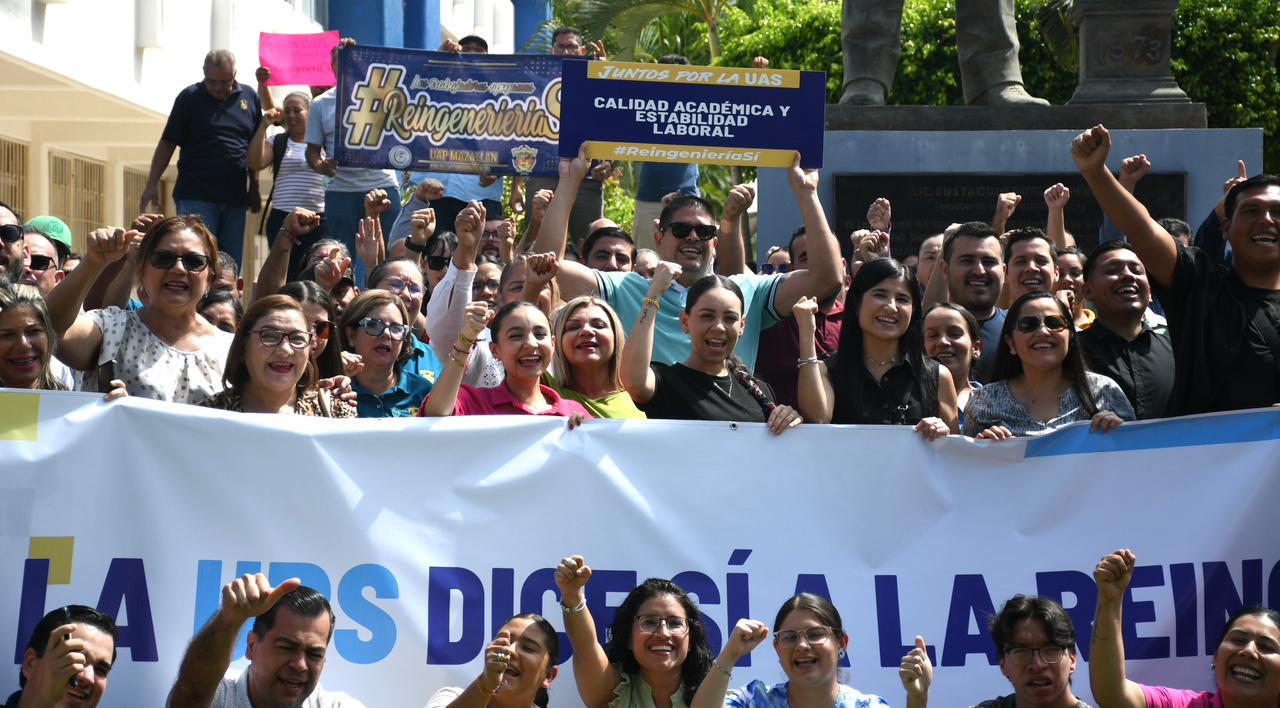Trabajadores de la UAS en la Zona Sur se unen en apoyo a la Reingeniería Universitaria para garantizar el futuro institucional