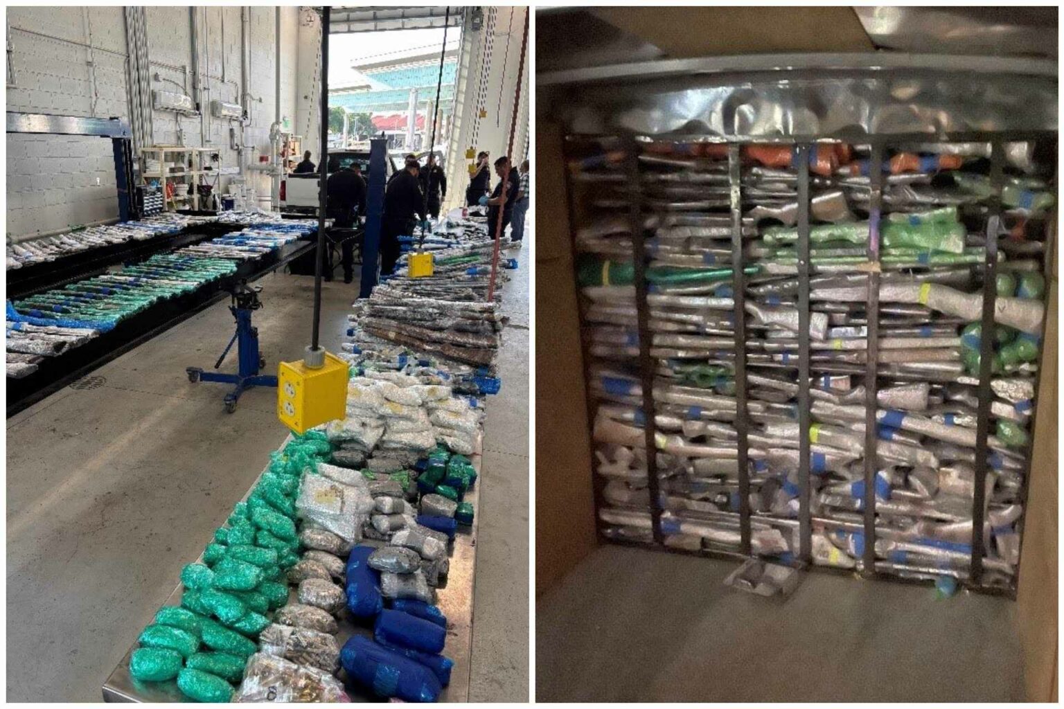 Autoridades de EE.UU. decomisaron un importante cargamento de armas que se dirigían a México; hay dos detenidos