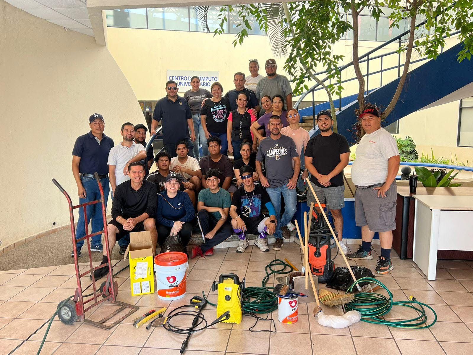 La Universidad Autónoma de Sinaloa también lleva el programa reto mejora en las Unidades Organizacionales como parte de la preservación de espacios físicos de trabajo.