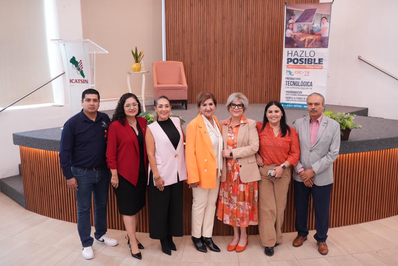 Diputada Tere Guerra platica de prevención de violencia de género con jóvenes del CECyTE