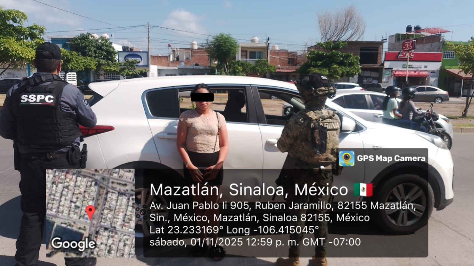 La Secretaría de Marina, a través de la Armada de México, informa que, en días pasados, personal de la Cuarta Región Naval, en coadyuvancia con la Secretaría de Defensa Nacional (Defensa), Guardia Nacional (GN), Fiscalía General de la República (FGR) y Fiscalía General del Estado (FGE) y Secretaría de Seguridad y Protección Ciudadana (SSPC), en dos eventos diferentes, localizó instalaciones pertenecientes a la delincuencia organizada y así mismo realizó la detención de dos personas que viajaban en un vehículo con reporte de robo en Sinaloa.