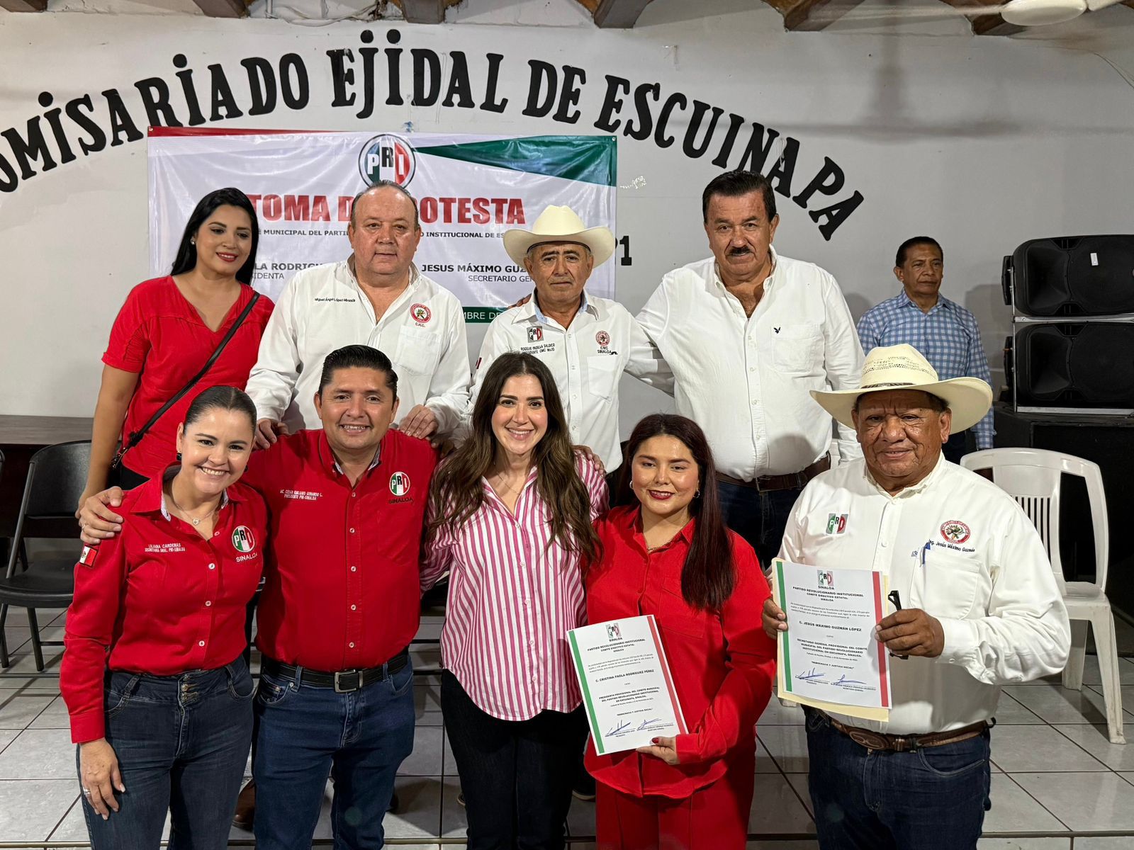 En el PRI Sinaloa seguimos consolidando nuestra estructura en cada rincón del estado, impulsando liderazgos comprometidos con la unidad, la organización y la cercanía con la ciudadanía.