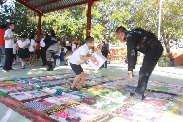 Programas Preventivos impartió actividades lúdicas y la charla “Noviazgo Seguro” para promover la cultura de la prevención, la detección de riesgos y la denuncia oportuna en el marco de los 16 Días de Activismo contra la Violencia hacia la Mujer